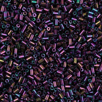 Бисер Чехия BUGLES 351- 12001 2. 3 мм 1 " 50 г 59195 пурпурный