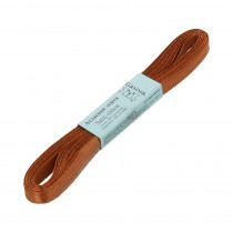 Лента атласная 6 мм ( 1/4 ") "Gamma" ФАСОВКА 5.4 м №037 св.коричневый