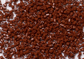 Бисер Чехия рубка 10/0 50г 13600 непрозрачный коричневый