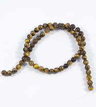 Тигровый глаз бусины d-6 мм