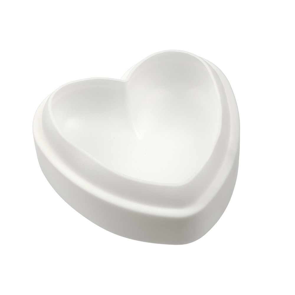 Форма силиконовая "S-CHIEF" для тортов и пирогов SPC-0204 16.5 x 14.6 x 5.4 см "сердце"