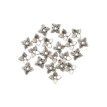 " Zlatka" Розетка для бус MFR- 15 5 мм 20 шт 01 под античное серебро
