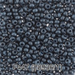 Бисер Чехия " GAMMA" круглый 6 10/ 0 2. 3 мм 5 г 1- й сорт F447 т. синий мат. ( 28936/ 1 ) 