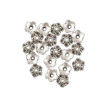 " Zlatka" Розетка для бус MFR- 09 8 мм 20 шт 01 под античное серебро