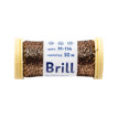 Нитки для вышивания Gamma Brill мулине М металлик 100% полиэстер 50 м M- 114 черный/ под золото