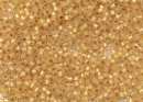 Бисер Япония MIYUKI Delica цилиндрический 11/0 5 г DB0230 опал золотая линия внутри