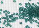 Бисер Чехия круглый 10/0 50г 50710m цвет морской волны прозрачный матовый