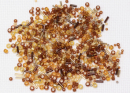 Бисер Япония " TOHO" MIX 25 г №3219 янтарный