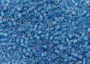 Бисер Япония MIYUKI Delica цилиндр 10/0 5 г DBM-0862 капри блю прозрачный радужный матовый