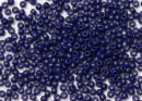 Бисер Япония круглый 11/0 10г 2607F темно-синий, матовый Semi Glazed