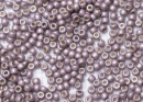 Бисер Япония круглый 11/0 10 г PF0554F гальванизированный, сирень