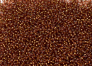 Бисер Япония MIYUKI Seed Beads 15/0 5г 0005L светло-топаз серебряная линия внутри