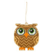 Кристальная ( алмазная) мозаика  " ФРЕЯ" ALVP- 002 подвеска " Сова" 10 х 9 см