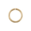 " Zlatka" Кольцо соединительное FMK- R03 6 мм 50 шт 04 под золото